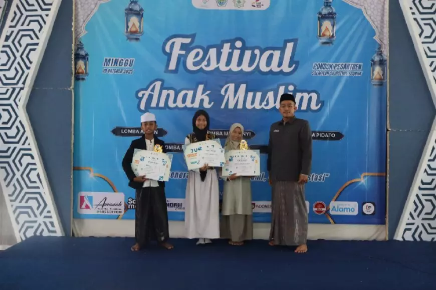 Ponpes Salafiyah Shirothul Fuqoha’ Selenggarakan Festival Anak Muslim 2025 se-Malang Raya