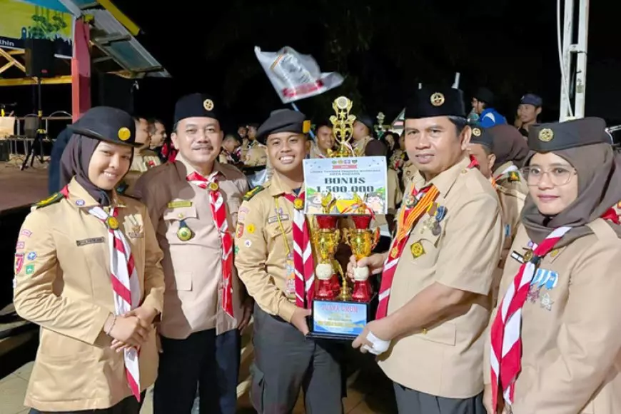 MAN 2 Padang Raih Juara Umum Lomba Tangkas Pramuka Madrasah 2025