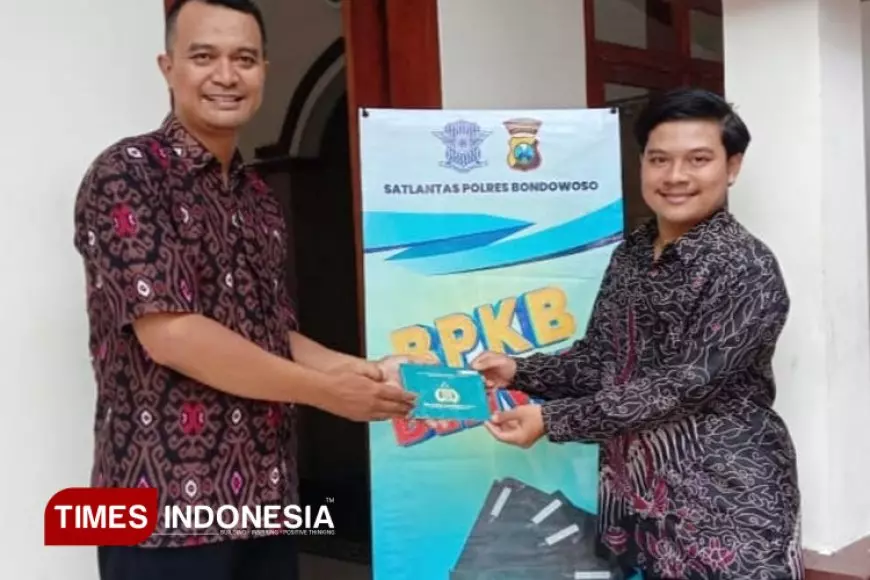 Satlantas Bondowoso Luncurkan Layanan BPKB Delivery, Antar Surat Kendaraan Sampai Rumah