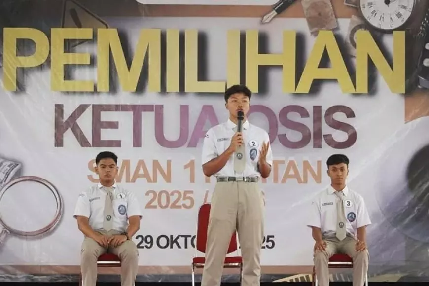 Pesta Demokrasi ala Pelajar, Pemilihan OSIS SMAN 1 Pacitan Mirip Pemilu Asli