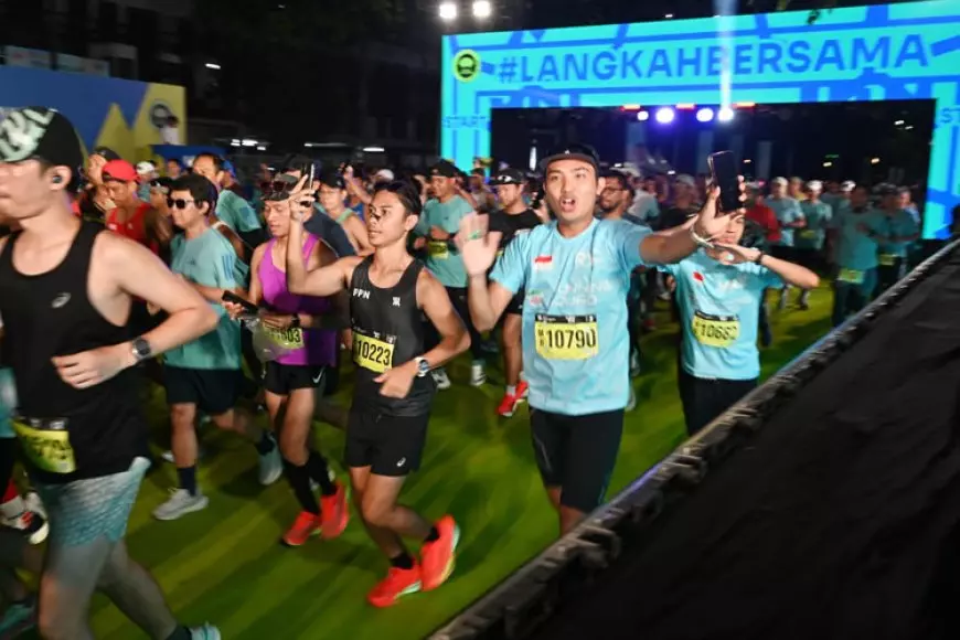 Kisah Puluhan Running Squad Asuhan Le Minerale Sukses Taklukan Virgin Full Marathon di JRF 2025