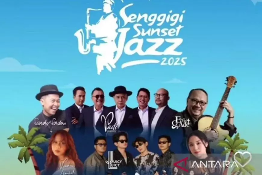 Senggigi Sunset Jazz 2025 Hadir di Pantai Kerandangan November
