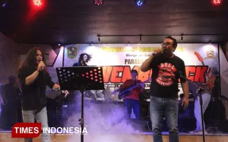 Parade Band Novemberock 2025 Hidupkan Musik Rock Banjarnegara