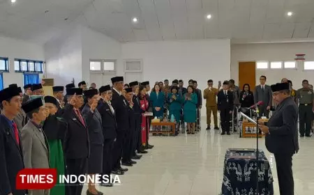 Bupati Sumba Timur Lantik 21 Pejabat Baru, Rotasi Strategis untuk Percepat Pembangunan