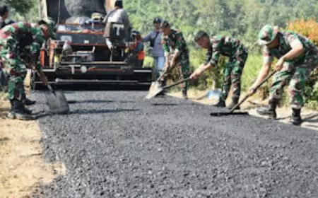 TMMD 26 Malang Wujudkan Jalan Mulus di Lebakharjo, Warga Rasakan Langsung Manfaatnya
