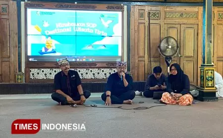 Cegah Risiko Musim Hujan, Disbudpar Banyuwangi Kembali Ingatkan SOP Wisata Air ke Pokdarwis