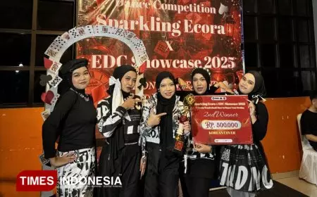 UKM Seni Tari UNISMA Juarai Lomba Sparkling Ecora X EDC Showcase 2025