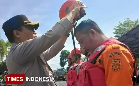 Siaga Bencana, Polres Banjar Gelar Apel Kesiapsiagaan Hadapi Cuaca Ekstrem