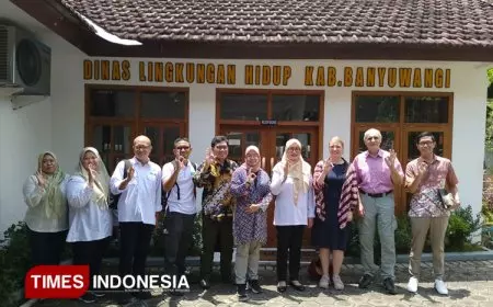 KfW Jerman Kepincut Model Pengelolaan Sampah di Banyuwangi