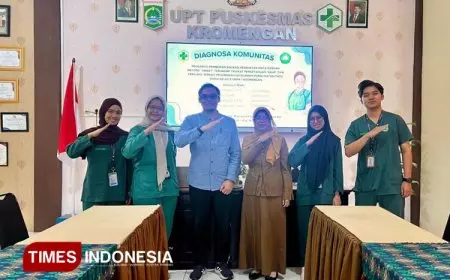 UNISMA dan Puskesmas Kromengan Gelar Edukasi Kesehatan Mata dengan Metode SMART untuk 124 Siswa SMPN 1 Kromengan