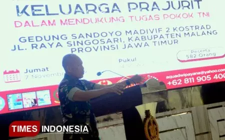 Divif 2 Kostrad Gelar “The Power of Silaturahim” untuk Perkuat Harmoni Keluarga Prajurit