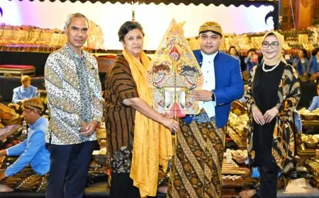 Lestari Moerdijat Lakukan Sosialisasi Empat Pilar Melalui Pagelaran Wayang Kulit