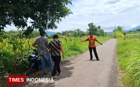 Jaga Mobolitas Warga, Desa Ketompen Probolinggo Fokus Perawatan Jalan dan RTLH