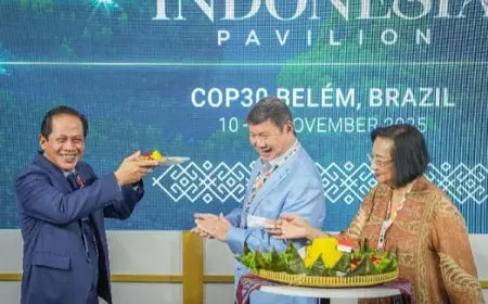 Presidential Envoy for Climate and Energy Inaugurates the Indonesia Pavilion at COP30 Belém