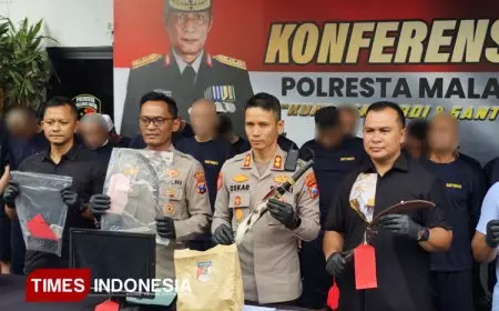Dominasi Curanmor, Polresta Malang Kota Ungkap 44 Kasus Selama Operasi Sikat Semeru 2025