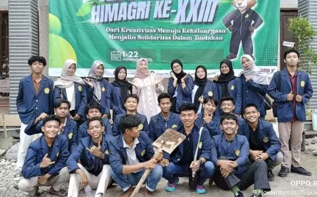 Mahasiswa Agribisnis UTM Inisiasi Gerakan Ekoteologi dan Penghijauan Pesantren