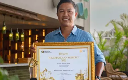 Four Points by Sheraton Bali, Kuta Raih Piagam Penghargaan Subroto 2025 untuk Efisiensi Energi