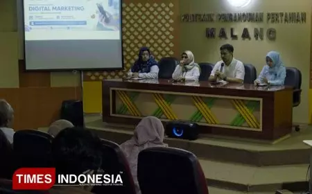 Dorong Transformasi, Polbangtan Malang Gelar Bimtek dan Sertifikasi Digital Marketing