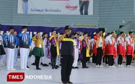 Jember Jadi Tuan Rumah Kejurprov Drum Band dan International Marching Carnival 2025
