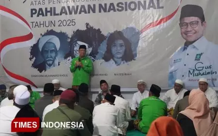 Syaikhona Kholil dan Gus Dur Jadi Pahlawan Nasional, PKB Bondowoso Gelar Tasyakuran