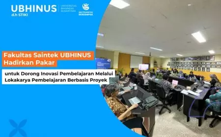 Fakultas Saintek UBHINUS Hadirkan Pakar untuk Dorong Inovasi Pembelajaran Melalui Lokakarya Pembelajaran Berbasis Proyek