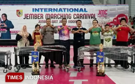 International Jember Marching Carnival 2025 Libatkan Peserta Internasional
