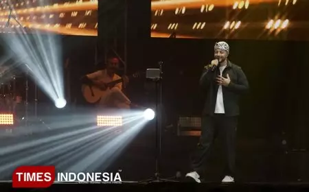 Akhir Manis Tur Maher Zain di Surabaya,  Penonton Dibuat Haru dan Histeris