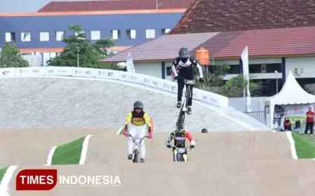 Tenaga Lokal Sukses Terapkan Timing System Ala MotoGP di Banyuwangi BMX Supercross 2025