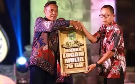 Pajak Bantul Award 2025, Realisasi Pajak Sudah Tembus 88,2 Persen