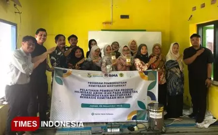 Dari Panen Mentah ke Produk Bernilai: UNMER Malang Berdayakan Pokmas Nila Sari di Kalipare