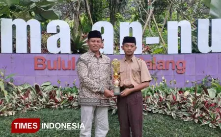 Kerja Keras Tak Mengkhianati Hasil, Fajar dari SMA An Nur Malang Raih Dua Juara Nasional