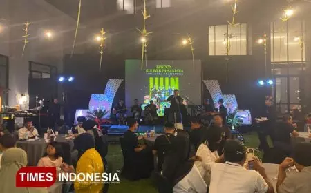 Hanya Rp20.000, Pengunjung Bisa Cicip Kuliner Nusantara Sambil Nonton Gandrung di Kokoon Hotel Banyuwangi
