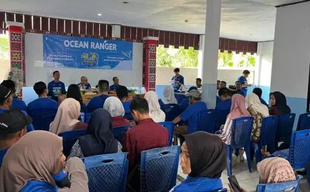 Ocean Ranger Tanam 1.200 Terumbu Karang dan Angkut 150 Kg Sampah di Sultra