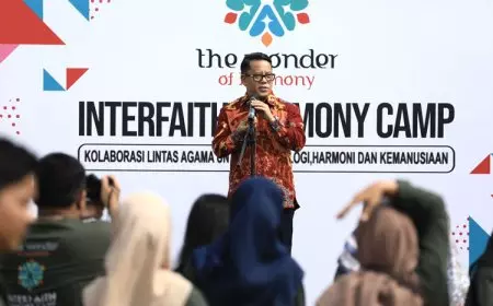 Gelar Kemah Lintas Agama, Kemenag Perkuat Infrastruktur Sosial Lewat Peran Pemuda