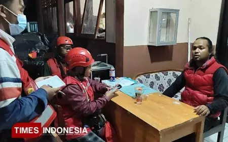 PMI Jember Kirim Relawan Bantu Korban Erupsi Gunung Semeru