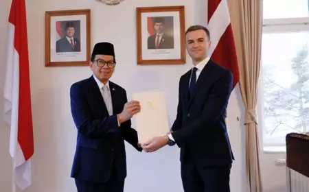 Indonesia Resmi Mengangkat Konsul Kehormatan Baru di Latvia