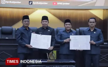 Tok! Pemkab Jember dan DPRD Sepakati APBD 2026 Rp4,3 Triliun