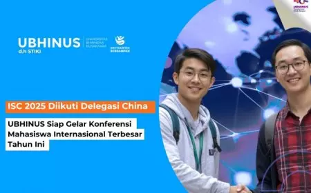 ISC 2025 Diikuti Delegasi China: UBHINUS Siap Gelar Konferensi Mahasiswa Internasional Terbesar Tahun Ini