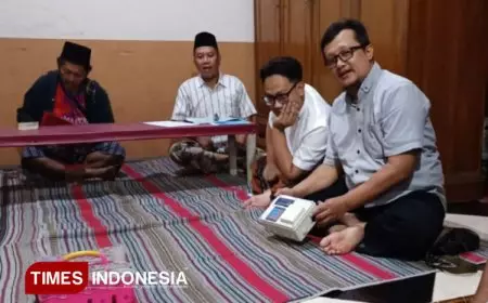 Teknologi Flow Controller System Tingkatkan Efisiensi Irigasi Petani di Desa Beran Ngawi