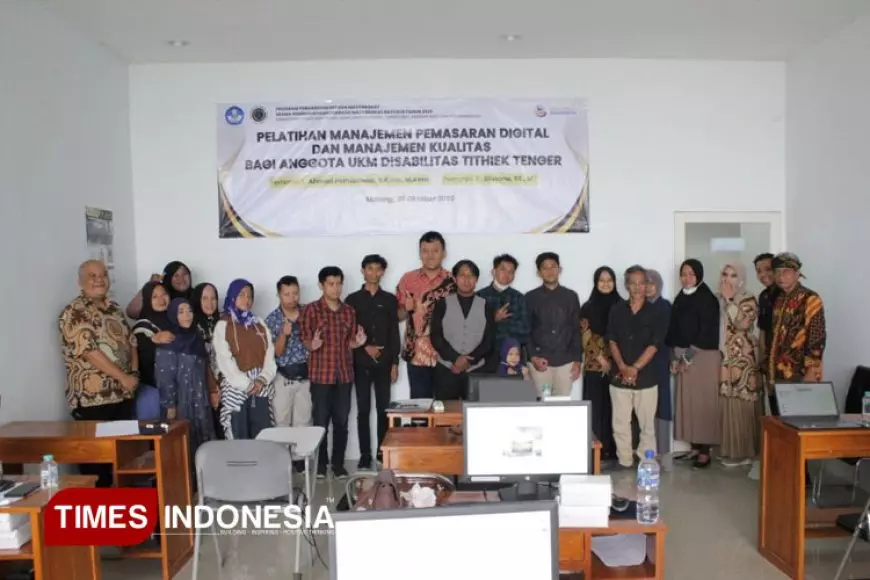 Dukung Kemandirian Disabilitas UWG Malang Gelar Pelatihan Pemasaran Digital dan Manajemen Kualitas