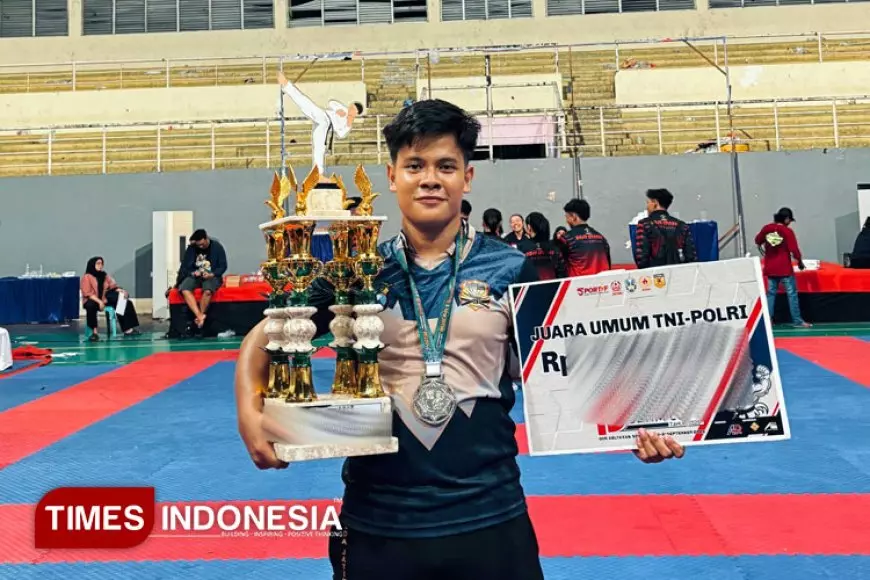 Bikin Bangga, Karateka Polres Pacitan Sabet Dua Medali Perak Provinsi dan Nasional