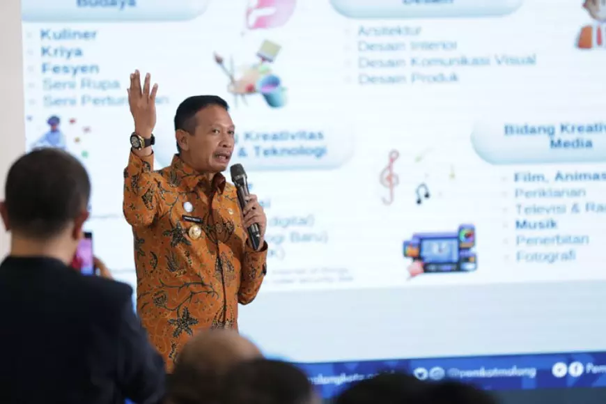 Ditetapkan Sebagai Kota Kreatif UNESCO, Wali Kota Malang Sebut Ini Bukti Jadi Pusat Kota Kreatif Nasional