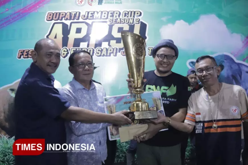 Sapu Jagad Juara Festival Sapi Jember Cup Season 2