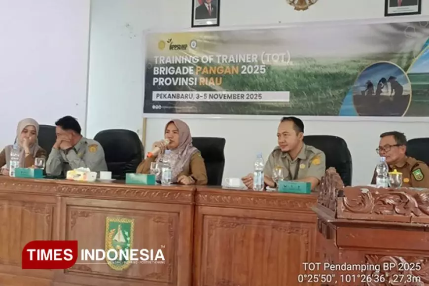 Perkuat Sinergi, Polbangtan Malang Gelar ToT Pendamping Brigade Pangan di Riau