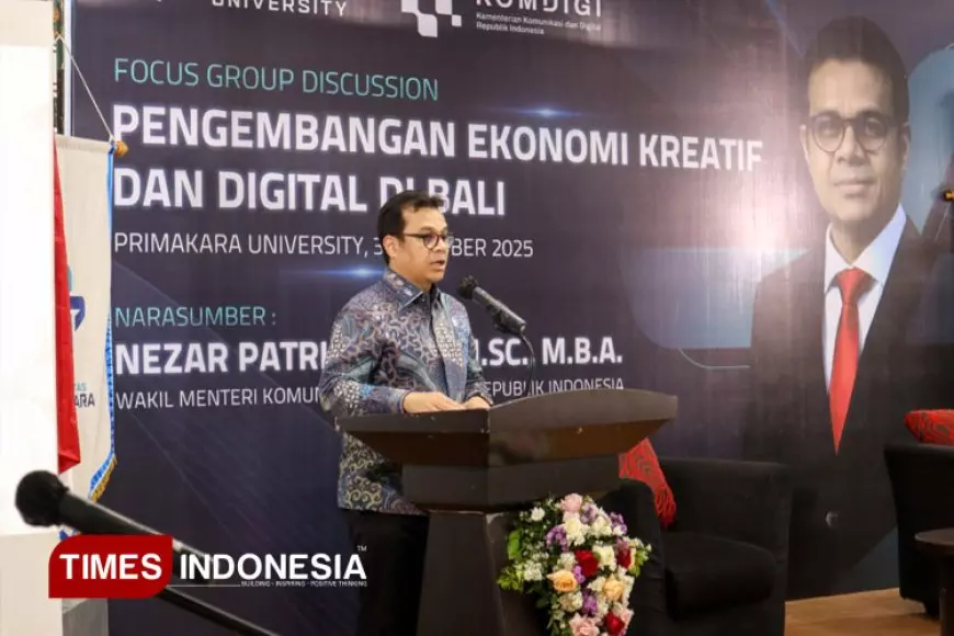 Wamen Komdigi Dorong Akselerasi Ekonomi Kreatif dan Digital di Bali dengan Pemanfaatan A1