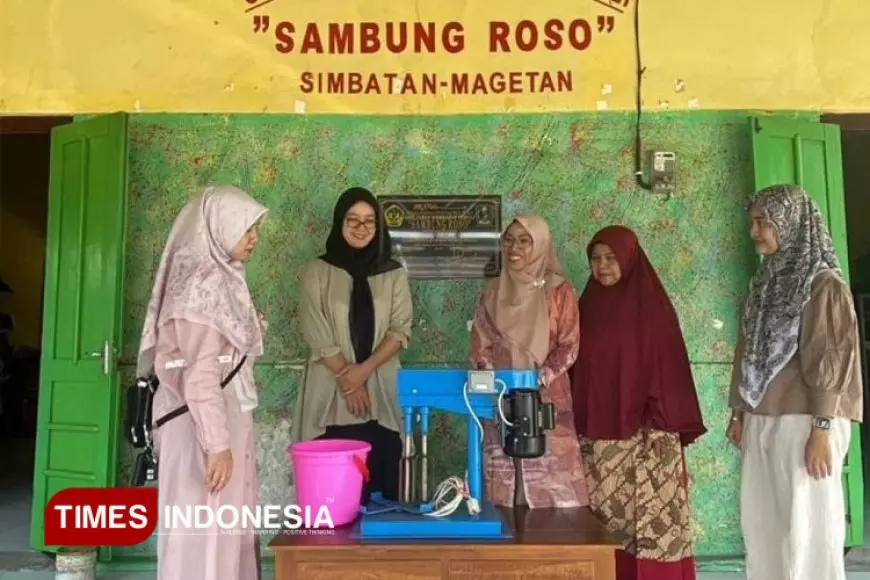 BEM Berdampak Unipma 2025 Gelar Pelatihan Alat Pencampur Warna di Batik Ciprat Sambung Roso