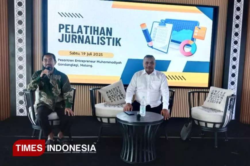 PEM Gondanglegi Malang Kerjasama Dengan Times Indonesia Berikan Latihan Jurnalistik