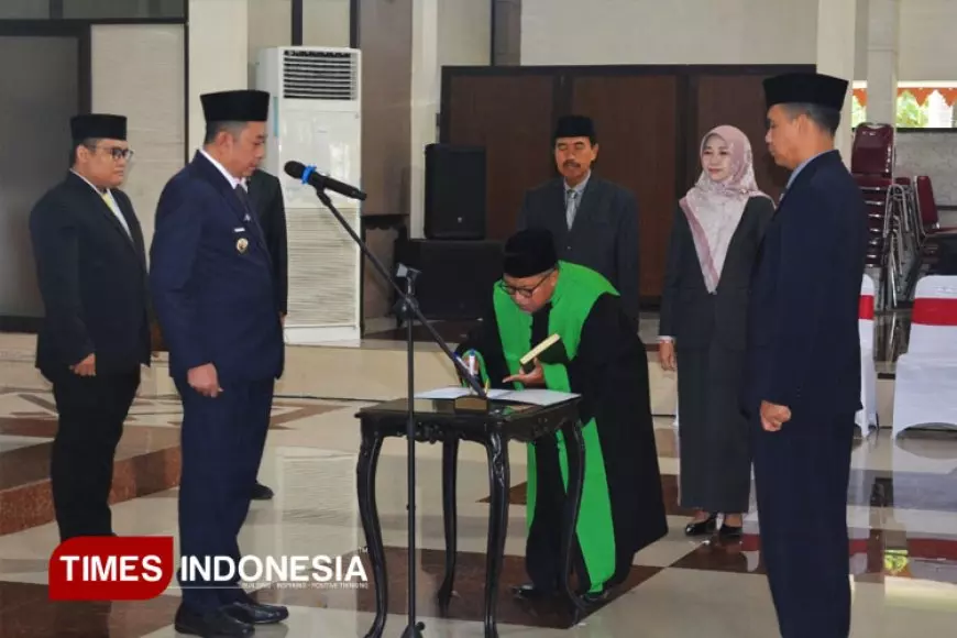 Bupati Bondowoso Lantik 9 Kepala OPD, Berikut Daftarnya