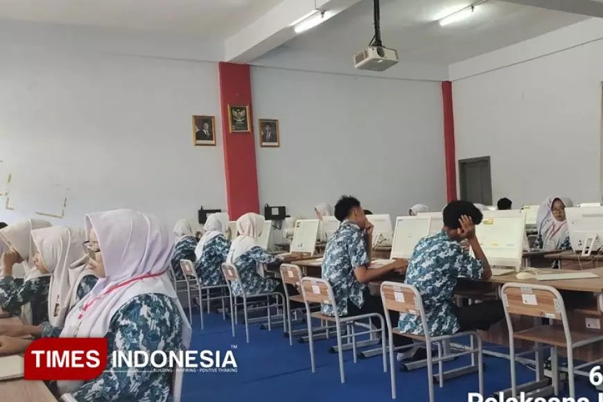 SMAN 1 Rambatan Tanah Datar Gelar Tes Kompetensi Akademik untuk Bekal Siswa Hadapi Kuliah dan Kerja