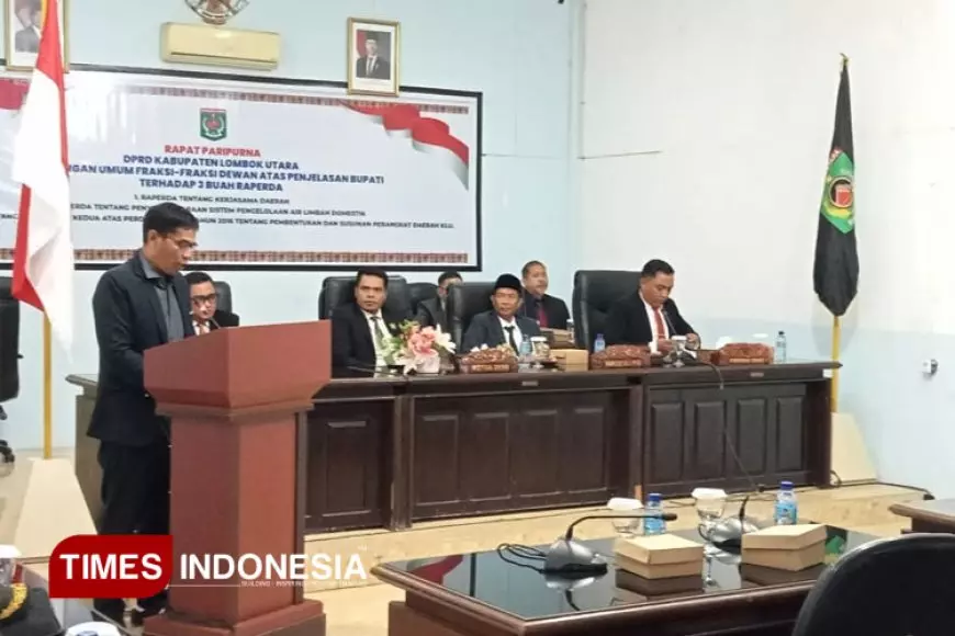 Fraksi Gabungan DPRD KLU: Tiga Raperda Harus Berdampak untuk Kepentingan Rakyat